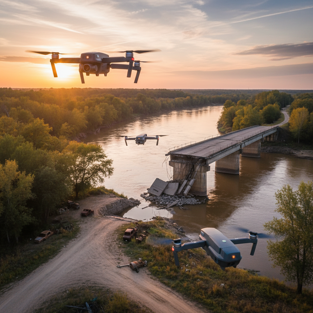 Kyiv’s Troops Destroy Russian Bridges With Low-Cost Tech