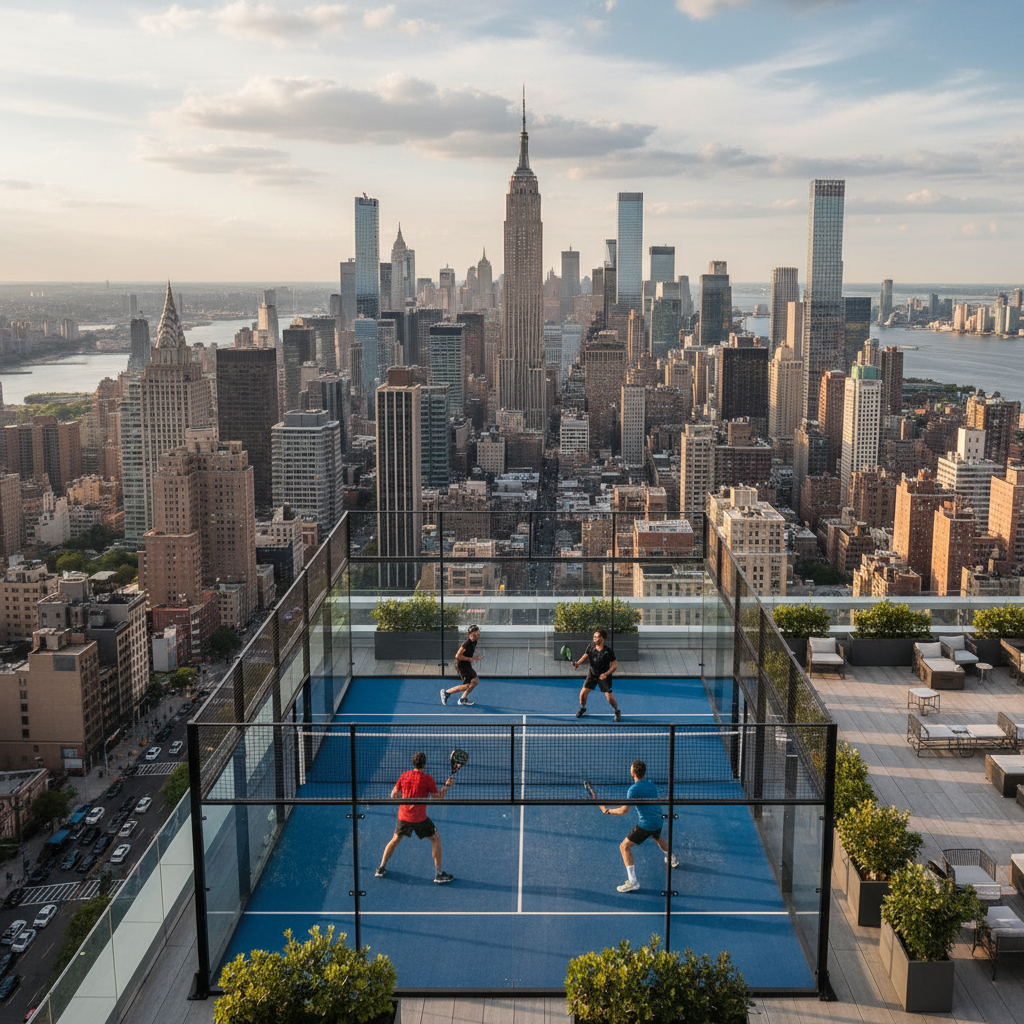 Padel Courts Multiply in New York, Aiming for 2028 Olympic Spotlight
