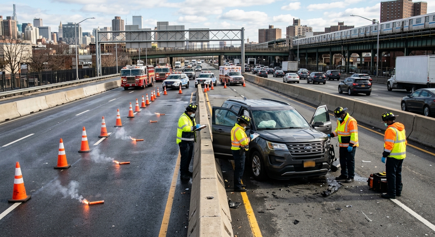 One Dead, Four Injured in Wrong-Way Crash on Staten Island’s West Shore Expressway
