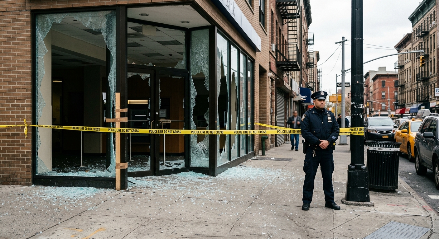 NYPD Investigates Capital One Vandalism as Hate Crime, Citing ‘Pal Action’ Graffiti